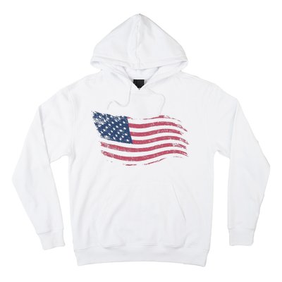 4th Of July Vintage USA Flag Hoodie