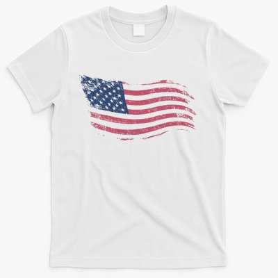 4th Of July Vintage USA Flag T-Shirt