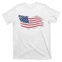 4th Of July Vintage USA Flag T-Shirt