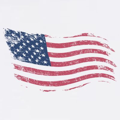 4th Of July Vintage USA Flag T-Shirt