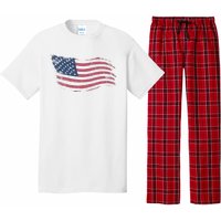 4th Of July Vintage USA Flag Pajama Set