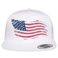 4th Of July Vintage USA Flag Flatbill Hat