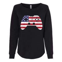 4th Of July Video Game Gamer Boy Men USA Womens California Wash Sweatshirt