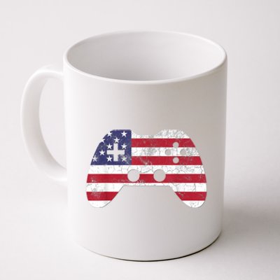 4th Of July Video Game Gamer Boy Men USA Coffee Mug