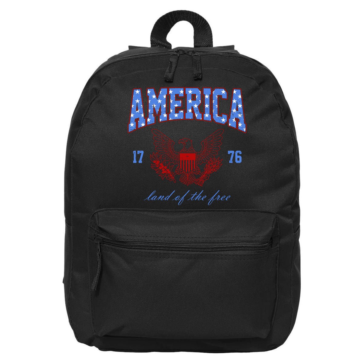 4th Of July Independence Day Land Of The Free 16 in Basic Backpack
