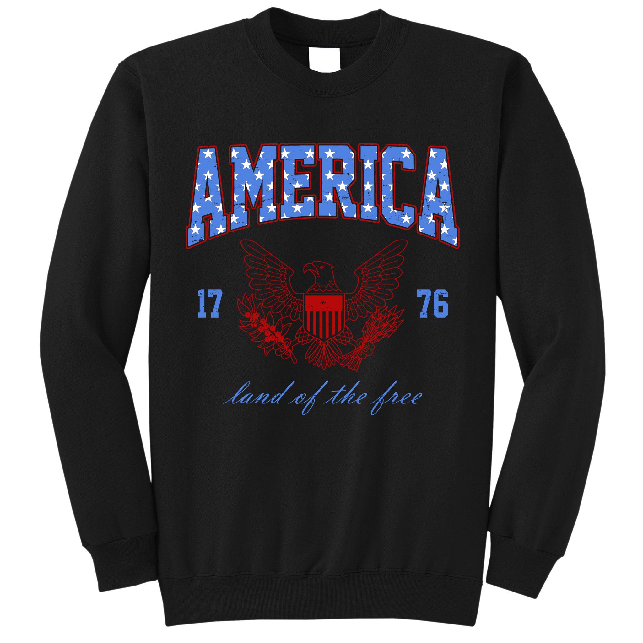 4th Of July Independence Day Land Of The Free Tall Sweatshirt