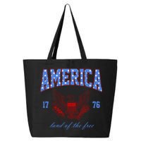 4th Of July Independence Day Land Of The Free 25L Jumbo Tote
