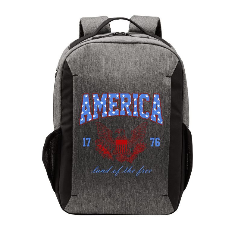 4th Of July Independence Day Land Of The Free Vector Backpack