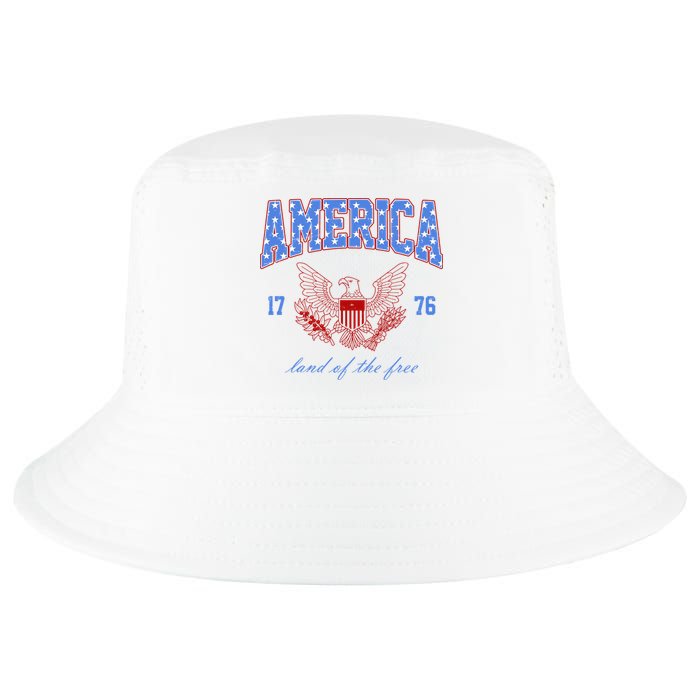 4th Of July Independence Day Land Of The Free Cool Comfort Performance Bucket Hat