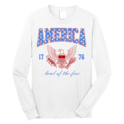 4th Of July Independence Day Land Of The Free Long Sleeve Shirt