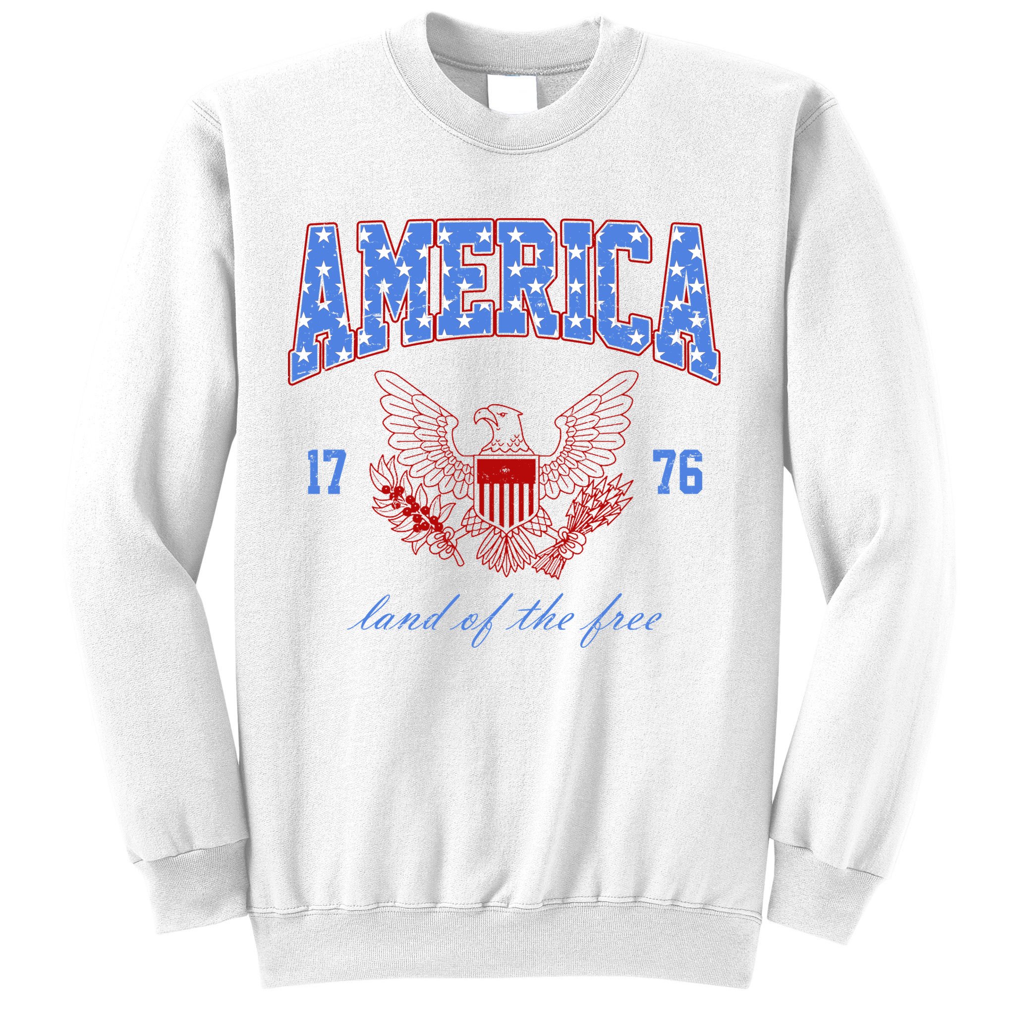 4th Of July Independence Day Land Of The Free Sweatshirt