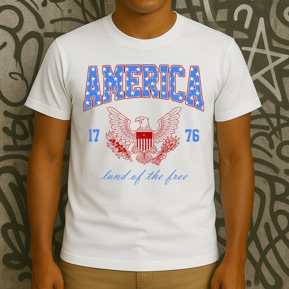 4th Of July Independence Day Land Of The Free T-Shirt