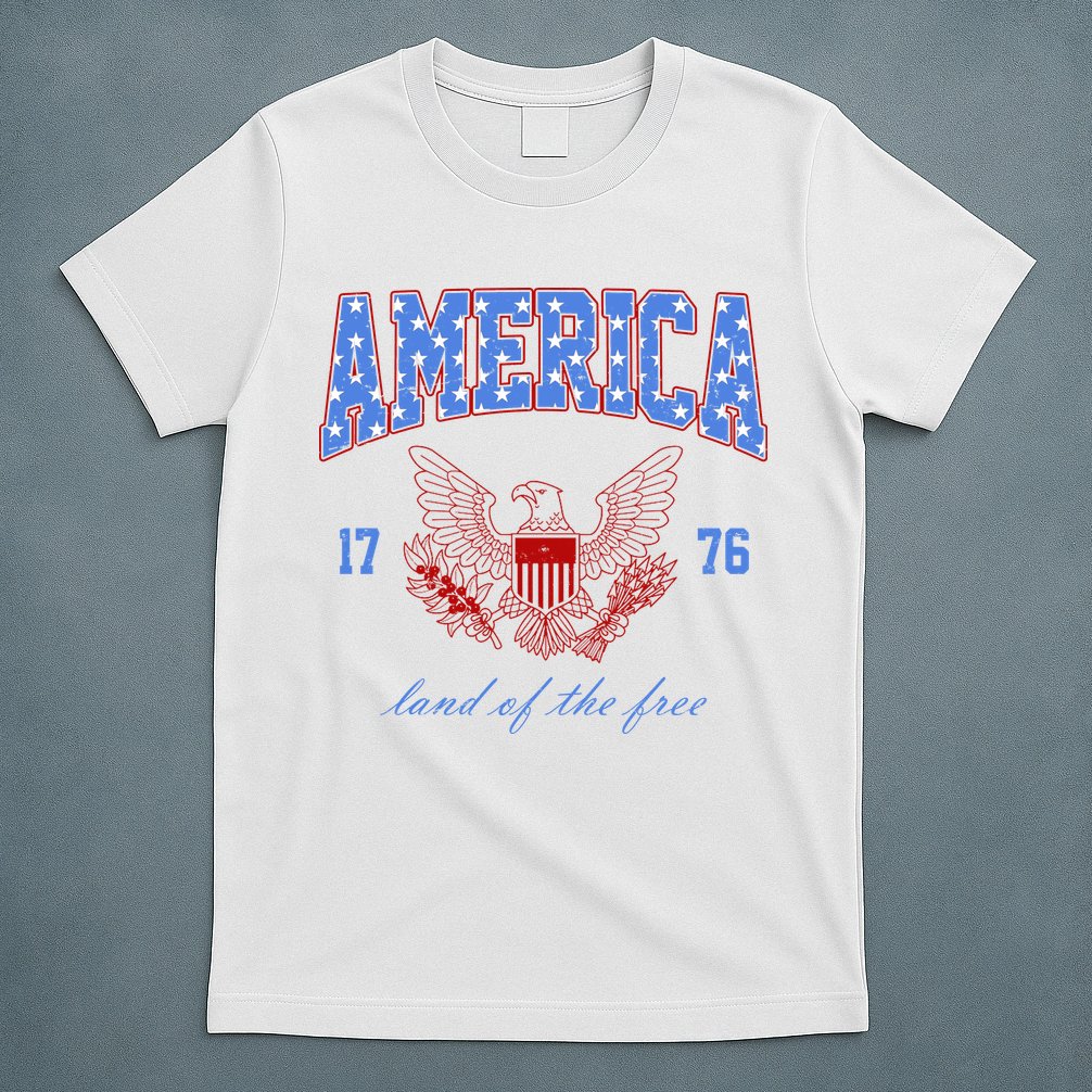 4th Of July Independence Day Land Of The Free T-Shirt
