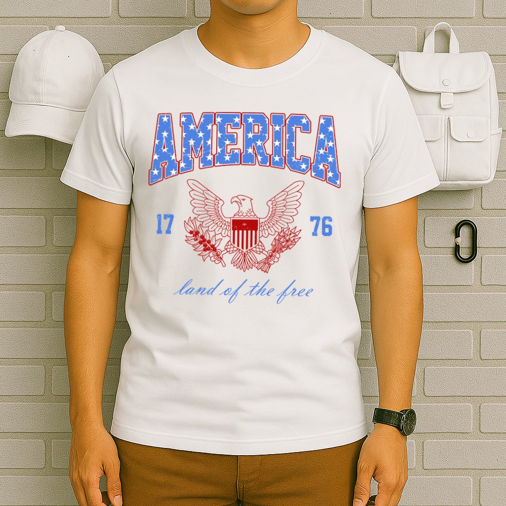 4th Of July Independence Day Land Of The Free T-Shirt