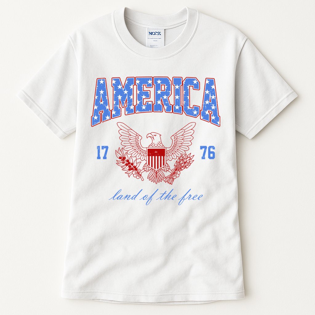 4th Of July Independence Day Land Of The Free Tall T-Shirt