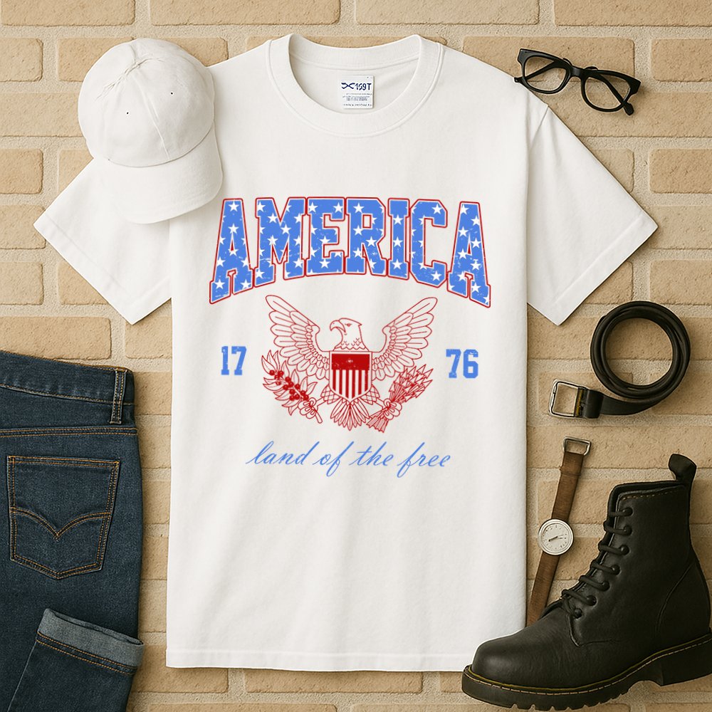 4th Of July Independence Day Land Of The Free Tall T-Shirt