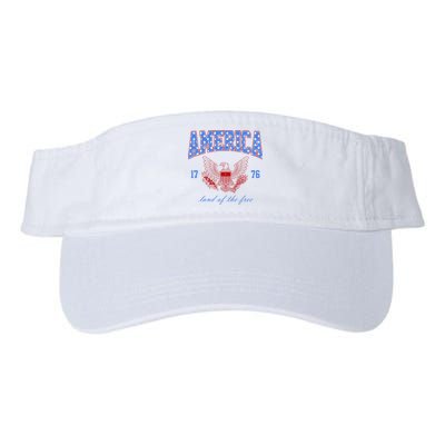 4th Of July Independence Day Land Of The Free Visor