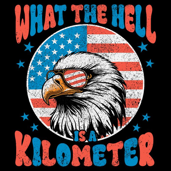 4th Of July What The Hell Is A Kilometer George Washington Sweatshirt