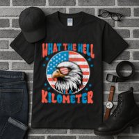 4th Of July What The Hell Is A Kilometer George Washington Tall T-Shirt