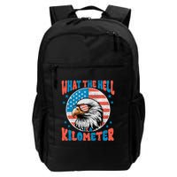 4th Of July What The Hell Is A Kilometer George Washington Backpack