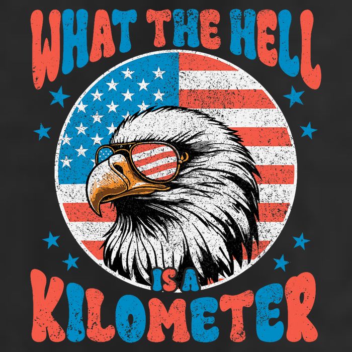4th Of July What The Hell Is A Kilometer George Washington Golf Towel