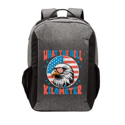 4th Of July What The Hell Is A Kilometer George Washington Vector Backpack