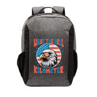 4th Of July What The Hell Is A Kilometer George Washington Vector Backpack