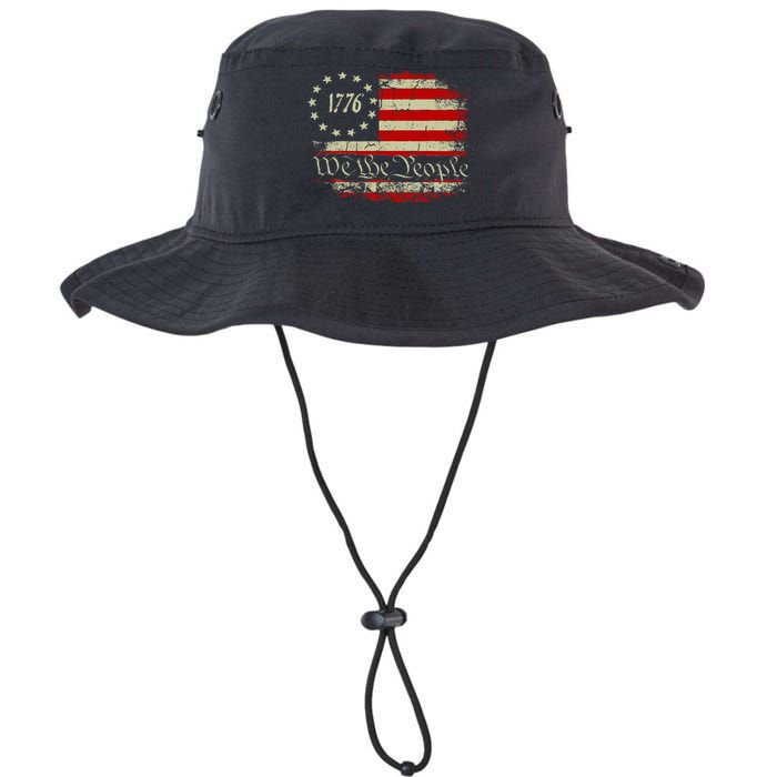 4th Of July We The People 1776 Usa Flag Legacy Cool Fit Booney Bucket Hat