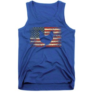 4th Of July Chicken Patriotic American Flag Tank Top