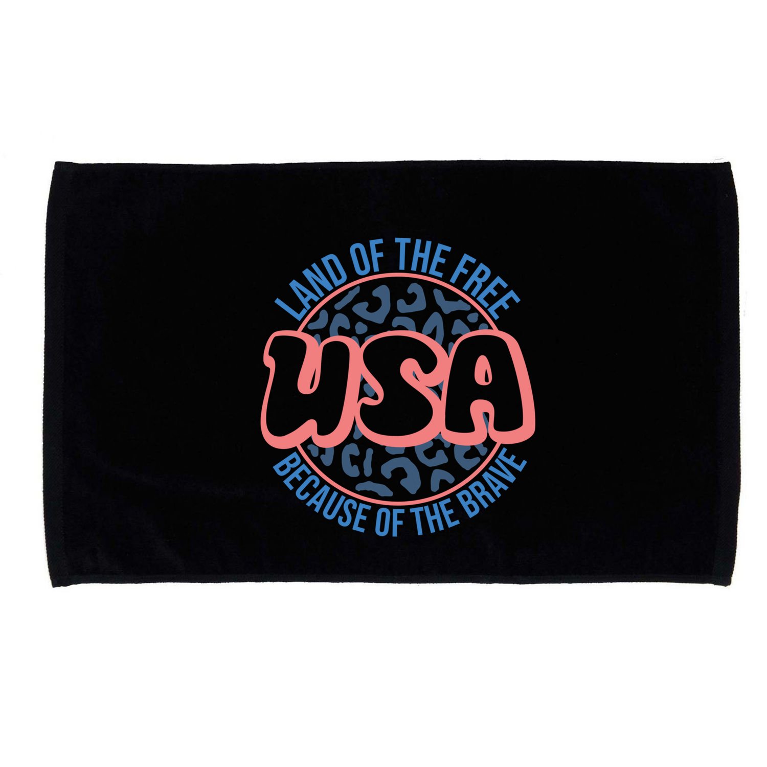 4th Of July Land Of The Free Because Of The Brave Usa Gift Microfiber Hand Towel