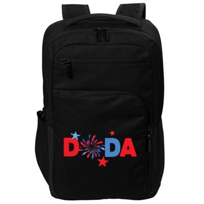 4th Of July Birthday Matching One Little Firecracker Impact Tech Backpack