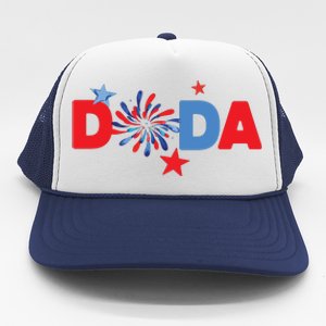 4th Of July Birthday Matching One Little Firecracker Trucker Hat