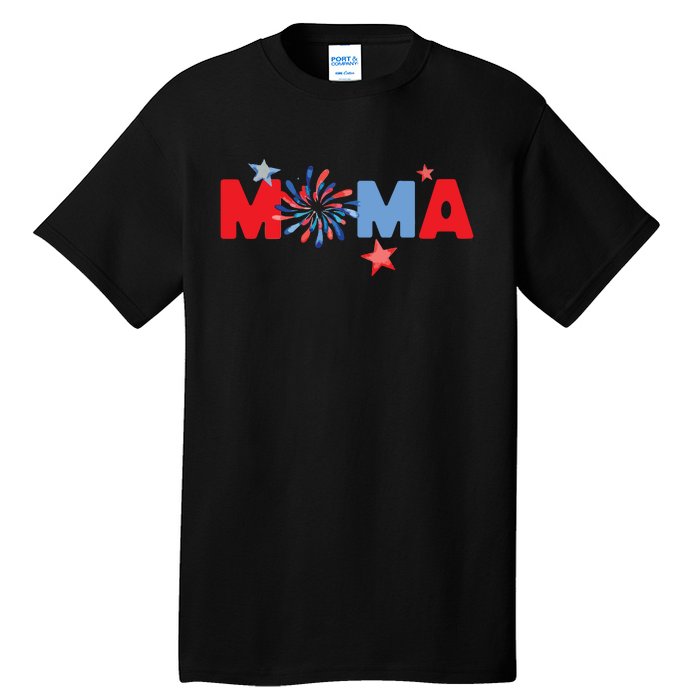 4th Of July Birthday Matching One Little Firecracker Tall T-Shirt