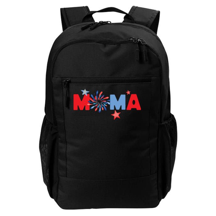 4th Of July Birthday Matching One Little Firecracker Daily Commute Backpack