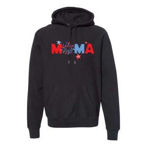 4th Of July Birthday Matching One Little Firecracker Premium Hoodie