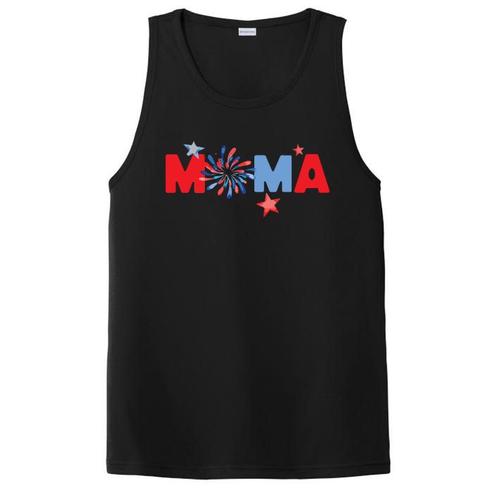 4th Of July Birthday Matching One Little Firecracker PosiCharge Competitor Tank