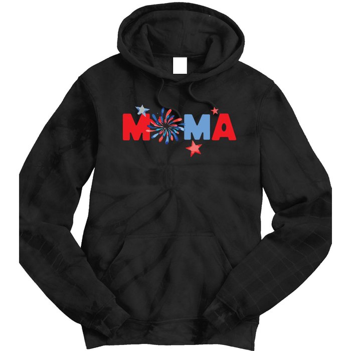 4th Of July Birthday Matching One Little Firecracker Tie Dye Hoodie