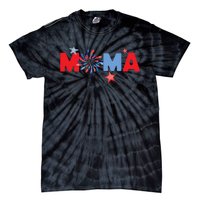 4th Of July Birthday Matching One Little Firecracker Tie-Dye T-Shirt