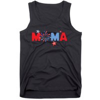 4th Of July Birthday Matching One Little Firecracker Tank Top