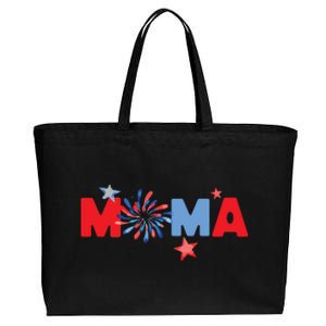 4th Of July Birthday Matching One Little Firecracker Cotton Canvas Jumbo Tote