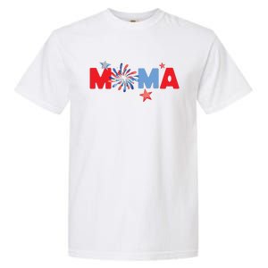 4th Of July Birthday Matching One Little Firecracker Garment-Dyed Heavyweight T-Shirt