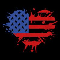 4th Of July American Flag Patriotic I Heart The USA City Backpack