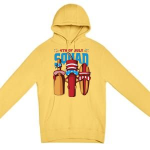 4th Of July Squad Premium Pullover Hoodie