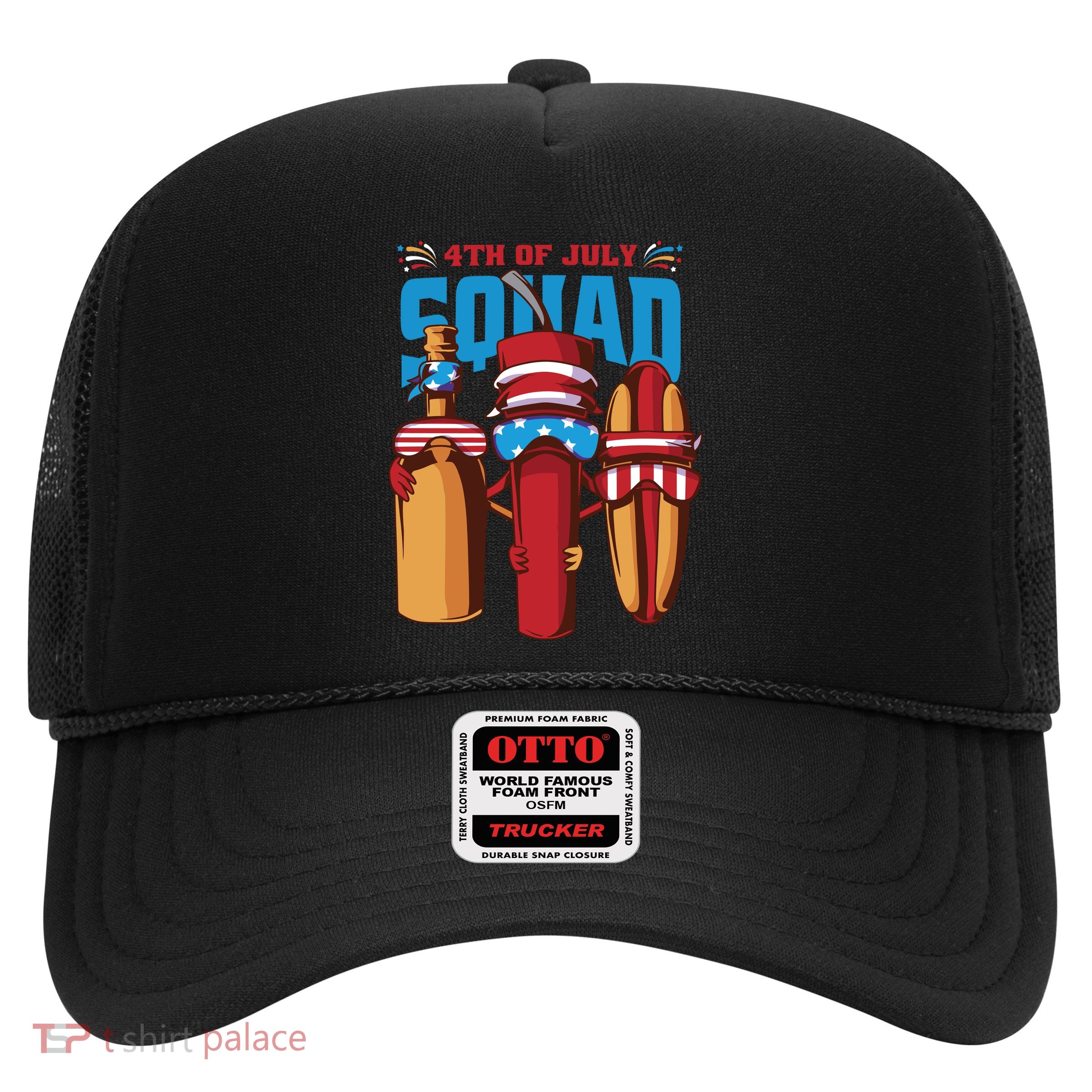4th Of July Squad Trucker Hat