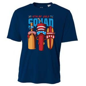 4th Of July Squad Cooling Performance Crew T-Shirt