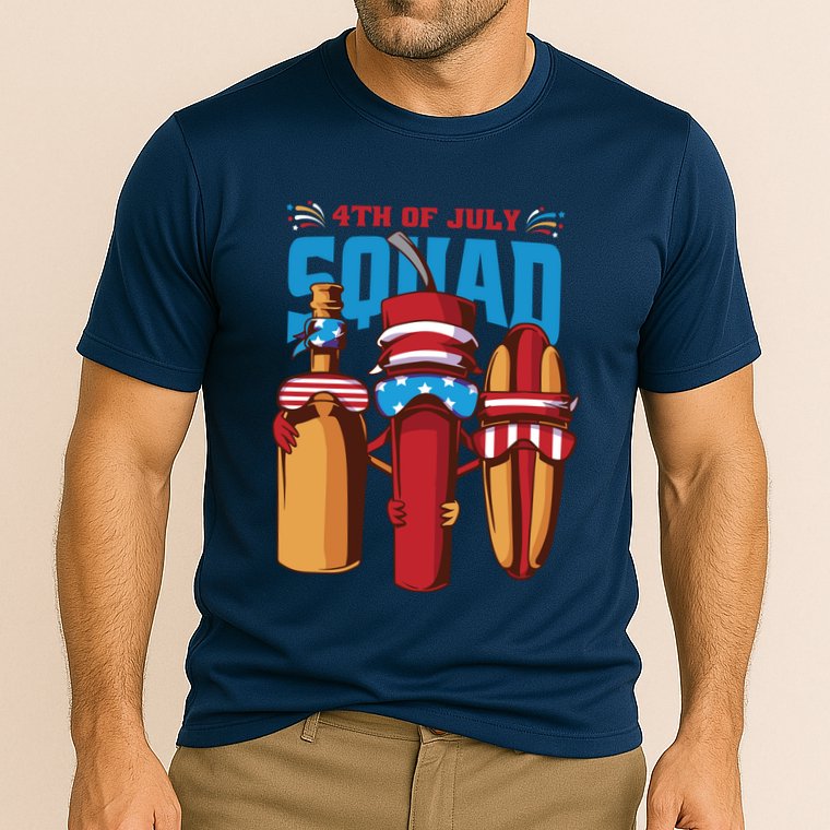 4th Of July Squad Performance Shirt