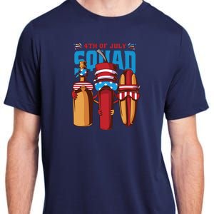 4th Of July Squad Adult ChromaSoft Performance T-Shirt