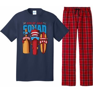 4th Of July Squad Pajama Set