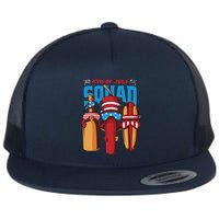4th Of July Squad Flat Bill Trucker Hat