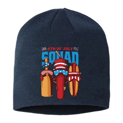4th Of July Squad Sustainable Beanie